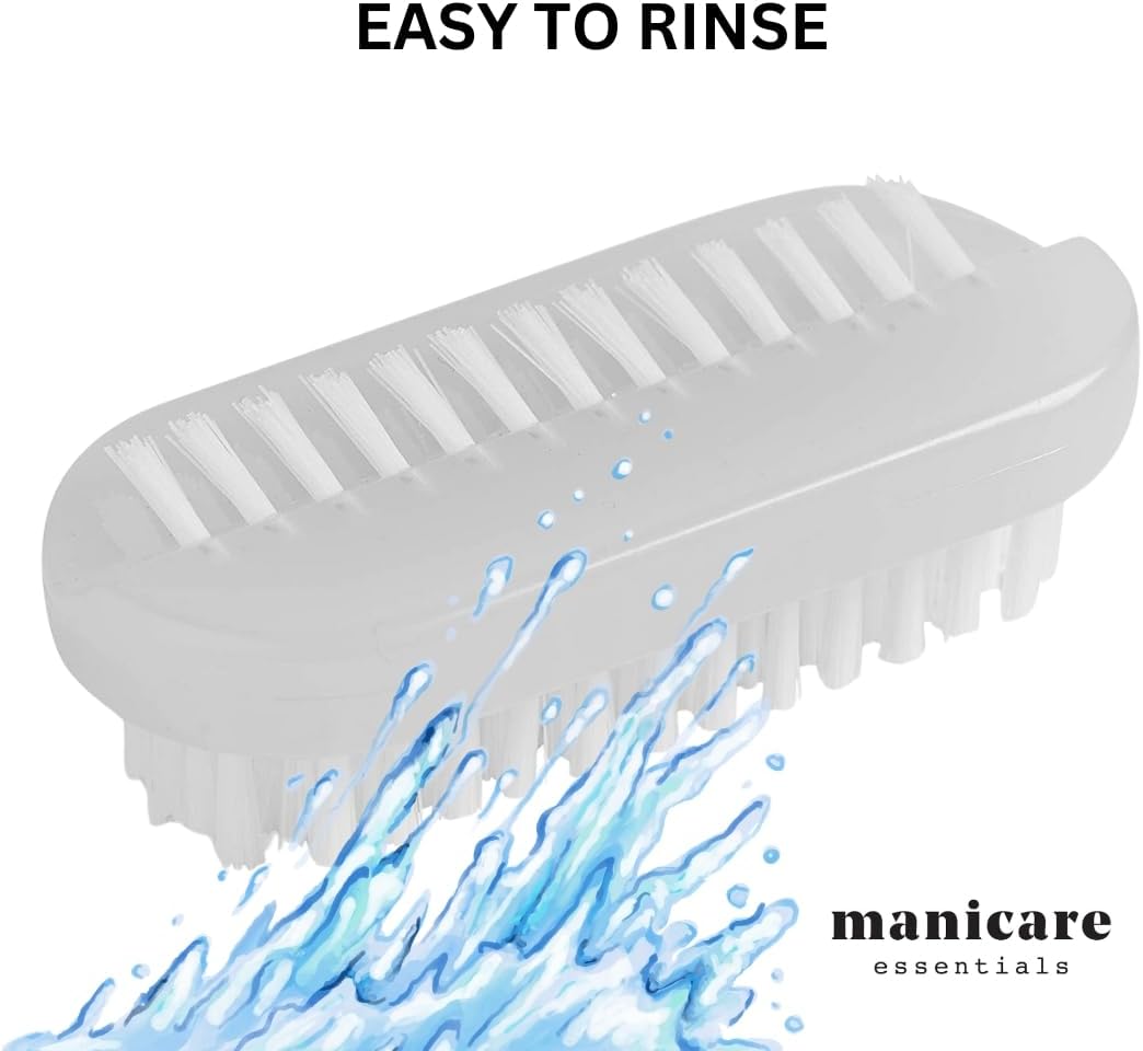 Keeping Nails Fresh with a Simple Plastic Brush