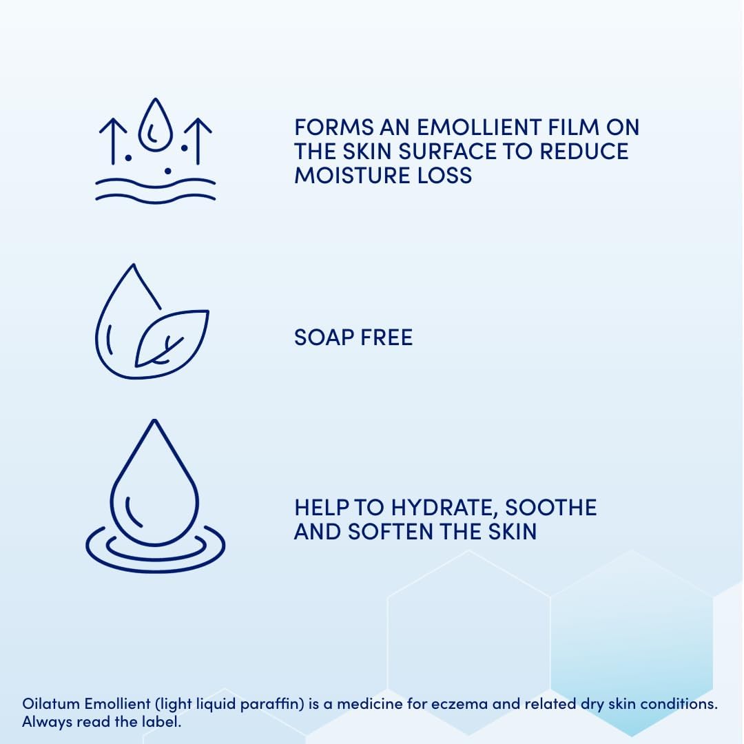 Oilatum Emollient Bath Liquid – a gentle soak for eczema relief
