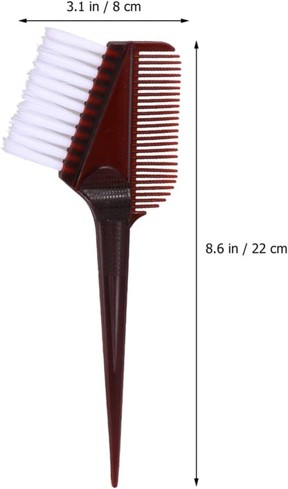 FRCOLOR 4pcs Hair Dye Coloring Brushes Set, Hair Tint Brush Applicator for Salon and Home Use