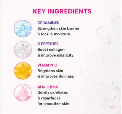 Dizzy Panda Glow &amp; Bronze Beauty Bundle – Bronzing Drops, Blush Drops, Brightening Toner, Peptide Eye Cream &amp; Moisturising Lotion