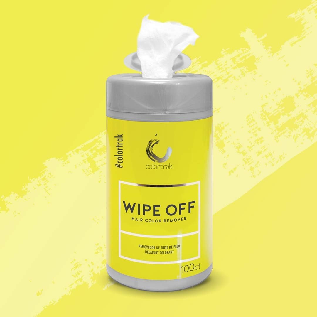Colortrak Wipe Off Hair Color Remover Wipes (100 Pack)