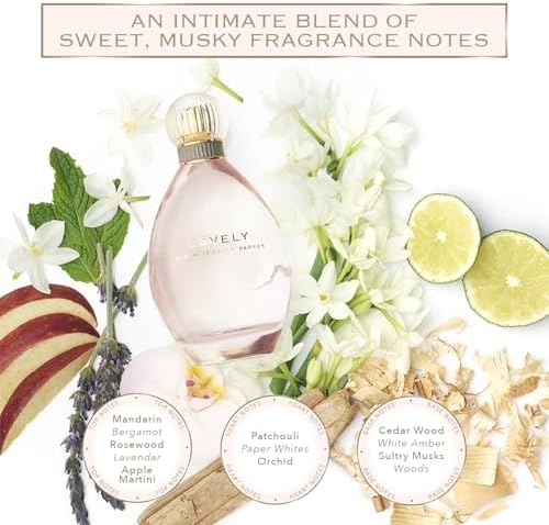 Lovely by SJP Eau de Parfum 200ml – Sarah Jessica Parker Perfume for Women, Floral Woody Musk Ladies Fragrance Spray, Long Lasting Womens Perfume