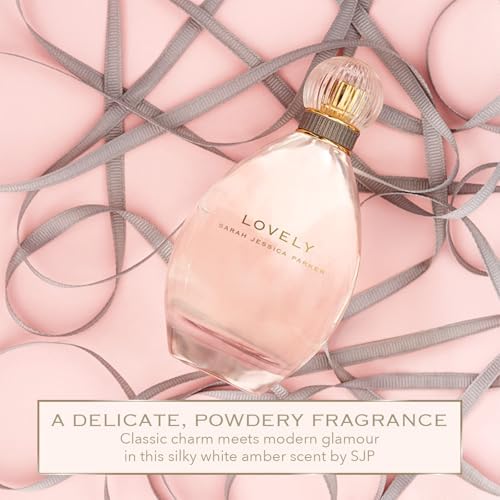 Lovely by SJP Eau de Parfum 200ml – Sarah Jessica Parker Perfume for Women, Floral Woody Musk Ladies Fragrance Spray, Long Lasting Womens Perfume