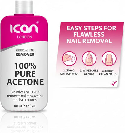 Pure acetone, no nonsense: a closer look at Ican London’s gel remover