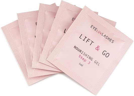 10 x 1ml Lash Lift Nourishing Lotion Sachets Lash Lifting Brow Lamination Eyeluvlashes Vegan Cruelty Free NOURISHING LOTION STEP 3 (10 SACHETS)