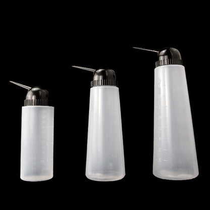 AOVNA 2 Pieces 260ml Salon Hair Color Measuring Applicator Bottle Plastic Scale Hairdressing Tool (260ml)