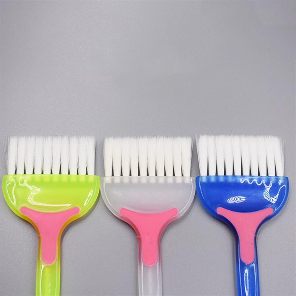 1PC Professional Natural Hair Brushes Fluffy Comb Barber Hair Dye Hair Brush Fashion Hairstyle Design Tools（Black）