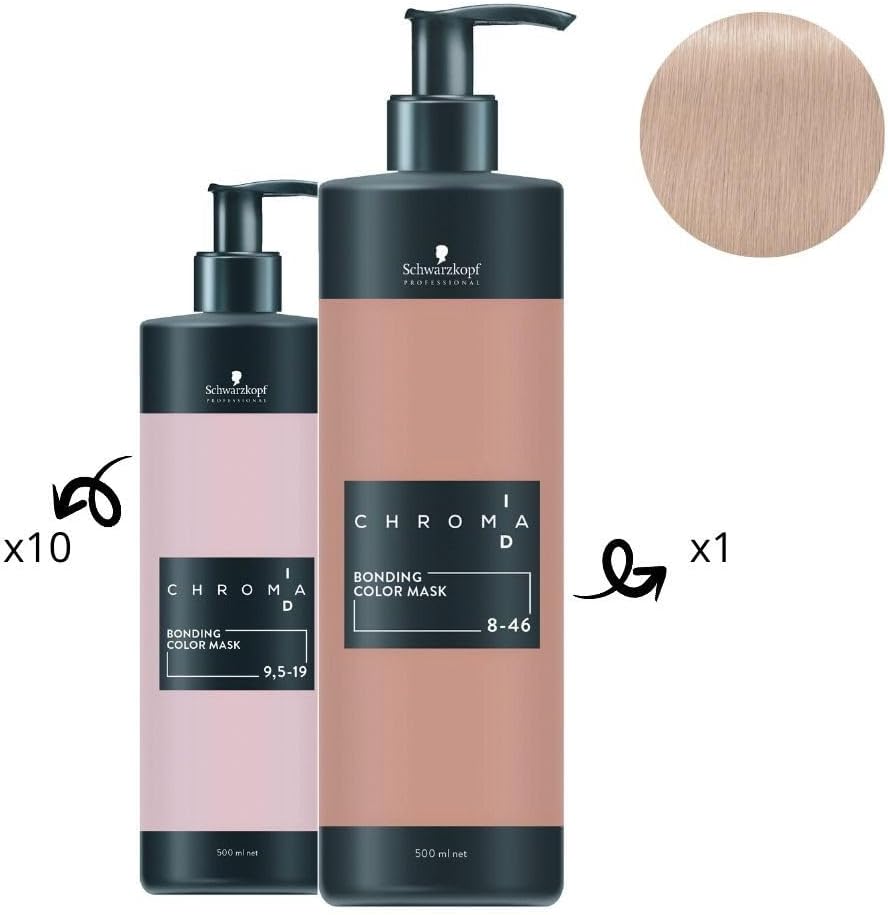Schwarzkopf Igora Chroma Id Color Mask 8-46 500ml, Standard, Único