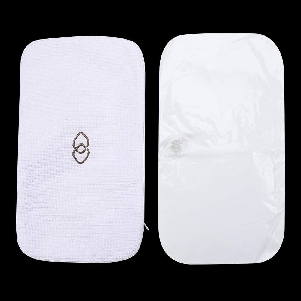 Inflatable Bath Pillow with Suction Cups | Anti-slip Non-Slip Bathtub Pillow Bath Cushion for Bathroom Home Spa Headrest