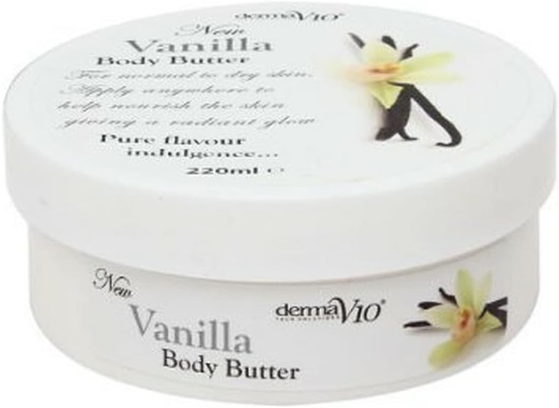 Derma V10 Vanilla Body Butter, 220 g