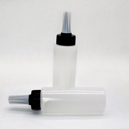 Hair Oil Applicator – PE 7.08x1.77 Inches | Squeeze Oil Applicator Bottle With Precision Nozzle | Scalp Oils Dispenser Comb Bottle For Hair Care Styling Salon Home And Travel Use