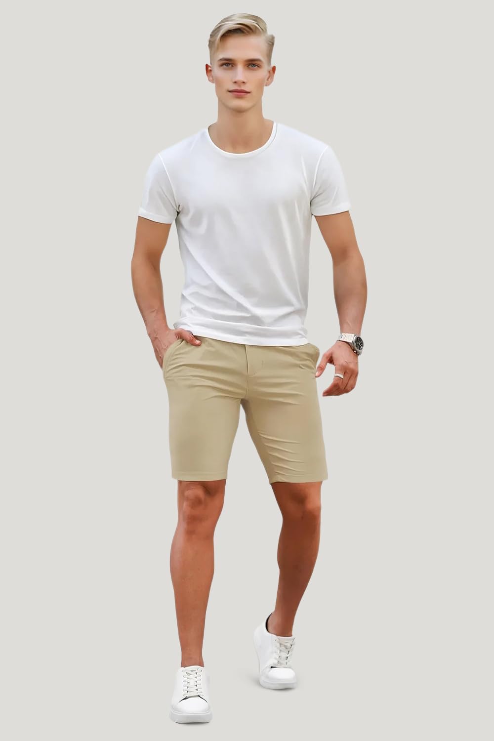 Why the GINGTTO Slim‑Fit Stretch Chino Short Might Just Be Your Summer Go‑To