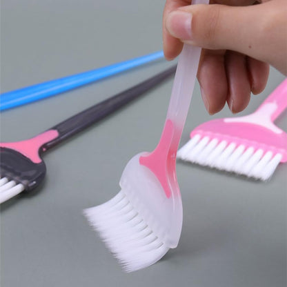 1PC Professional Natural Hair Brushes Fluffy Comb Barber Hair Dye Hair Brush Fashion Hairstyle Design Tools（Black）