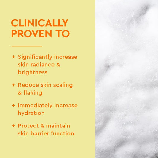 BYOMA Brightening Body Wash (400ml) Treats Dull and Dehydrated Skin, Balances and Repairs the Skin Barrier with Niacinamide and Azelaic Acid - Brightens and Evens Skin Tone