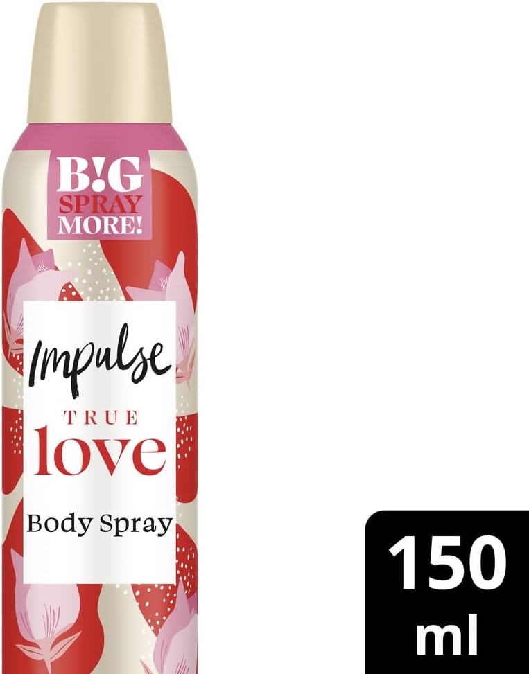 Impulse True Love Body Spray Deodorant 150 ml