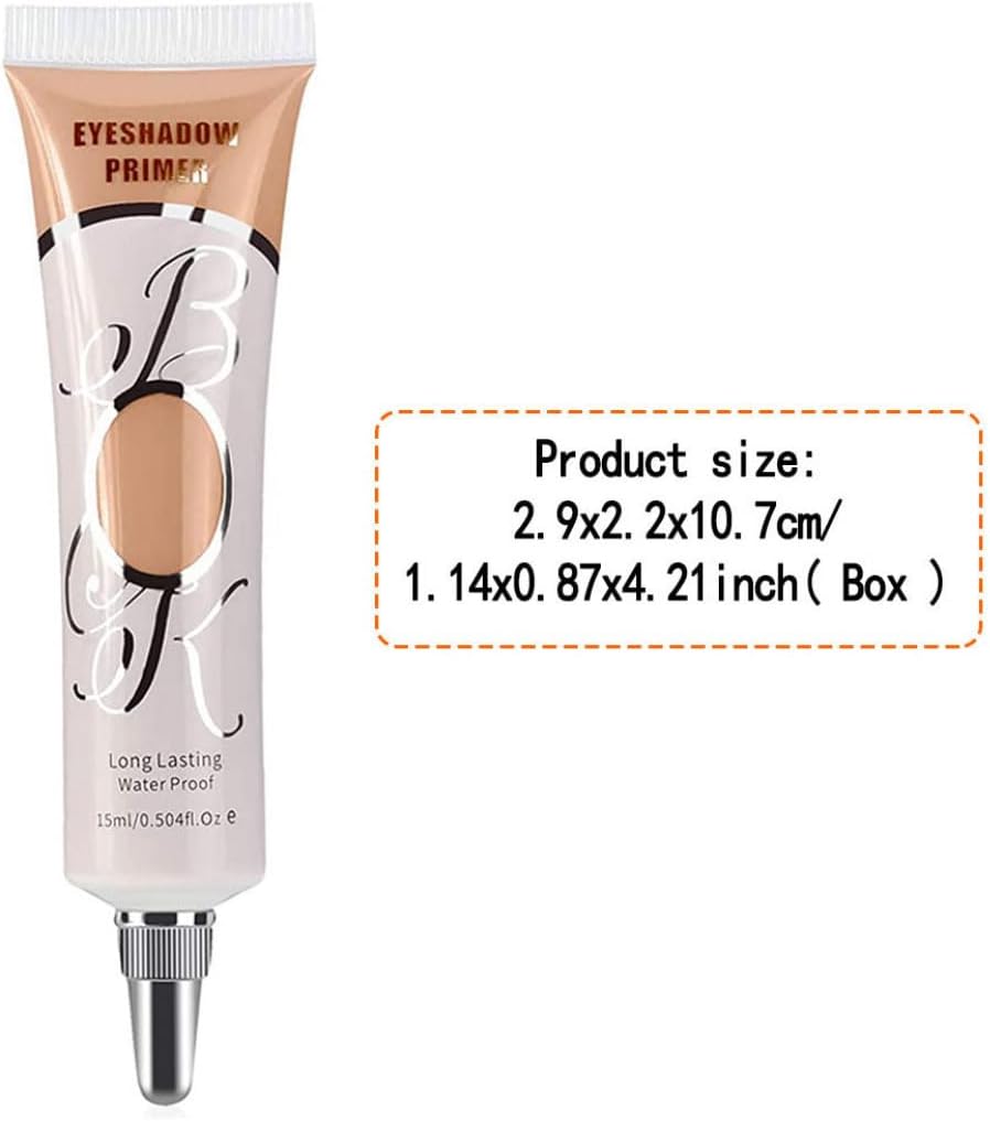 Eyeshadow Primer Cream Waterproof Quick Dry Long Wear Eye Concealer Eyeshadow Primer Base No Crease for Make Up