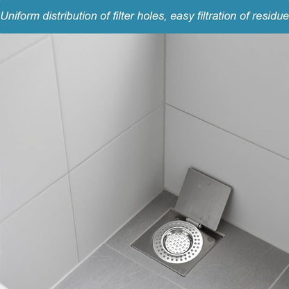 Stainless Steel Sink Filter, 4PCS Sink Strainer, Drain Filters, Kitchen Sink Strainer Plug,Shower Drain Filters, Hair Filters, Drain Protectors