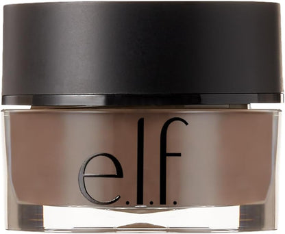 e.l.f. Lock On Liner And Brow Cream, Lightweight, Creamy, Versatile, Defines, Sculpts, Shades, Contours, Espresso, 5.5 g (Pack of 1)