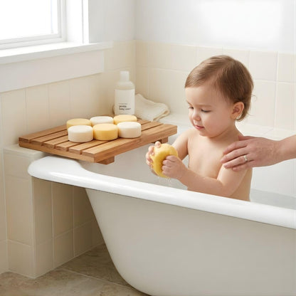 Baby Bath Sponge 6 Pack – Super Soft &amp; Gentle for Newborn &amp; Sensitive Skin – Baby Sponges for Bath Time, Body &amp; Shower Sponge for Kids &amp; Adults