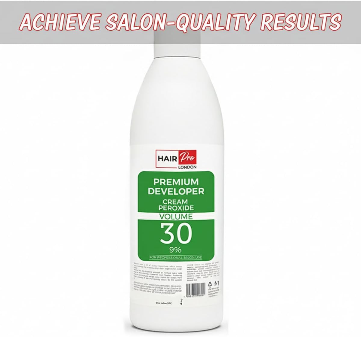 ICAN Hairpro London Professional Cream Peroxide Available In Various Size &amp; Volume (30 Vol 9%, 1000ml (1litre))
