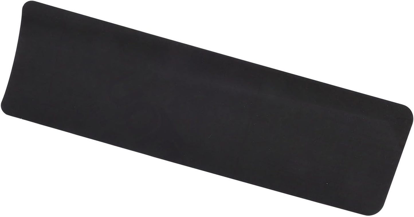 Professional Hair Highlighting Board, Acrylic Hair Colour Applicator for Salon and Home Use, Hairdressing Tinting Coloring Paddle for Foils Bleaching, 40x12cm (Black)