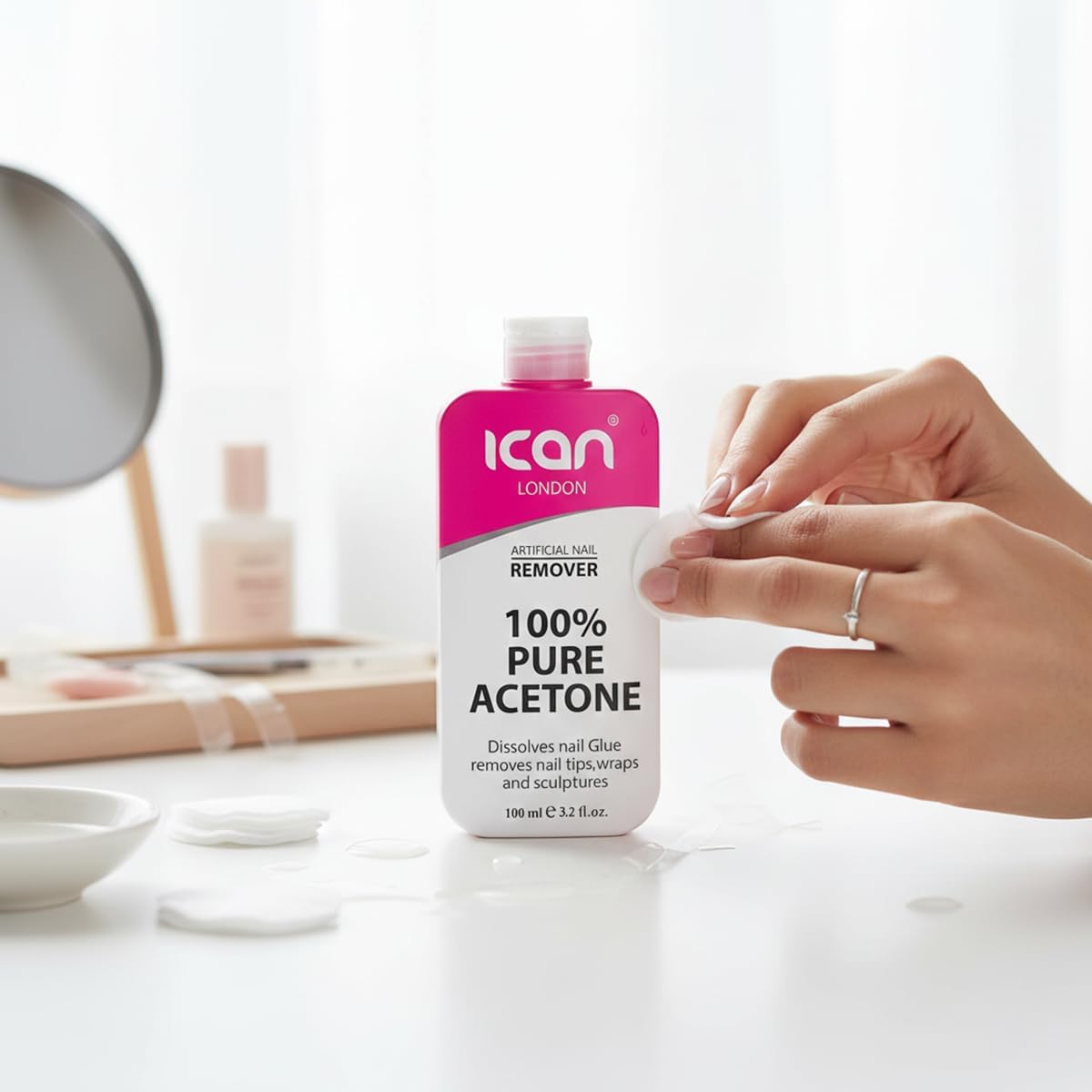 Pure acetone, no nonsense: a closer look at Ican London’s gel remover