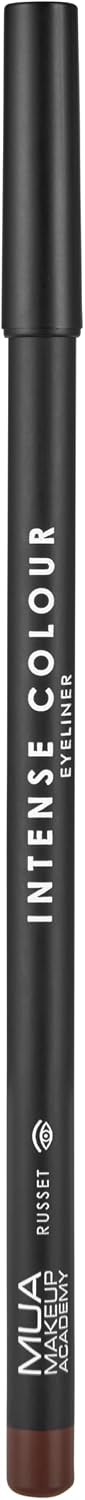 MUA Makeup Academy Intense Colour Pencil Eyeliner, Russet - Vegan &amp; Cruelty Free