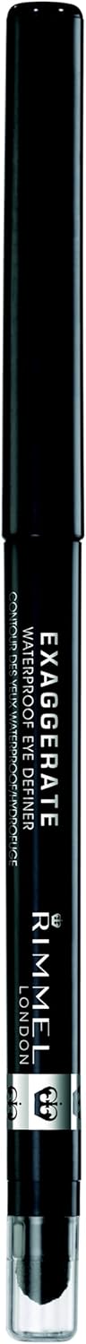 Rimmel Automatic WP 262 - Eyeliner Black the darkest - Pencil - Eyeliner - Waterproof, Alcohol-free