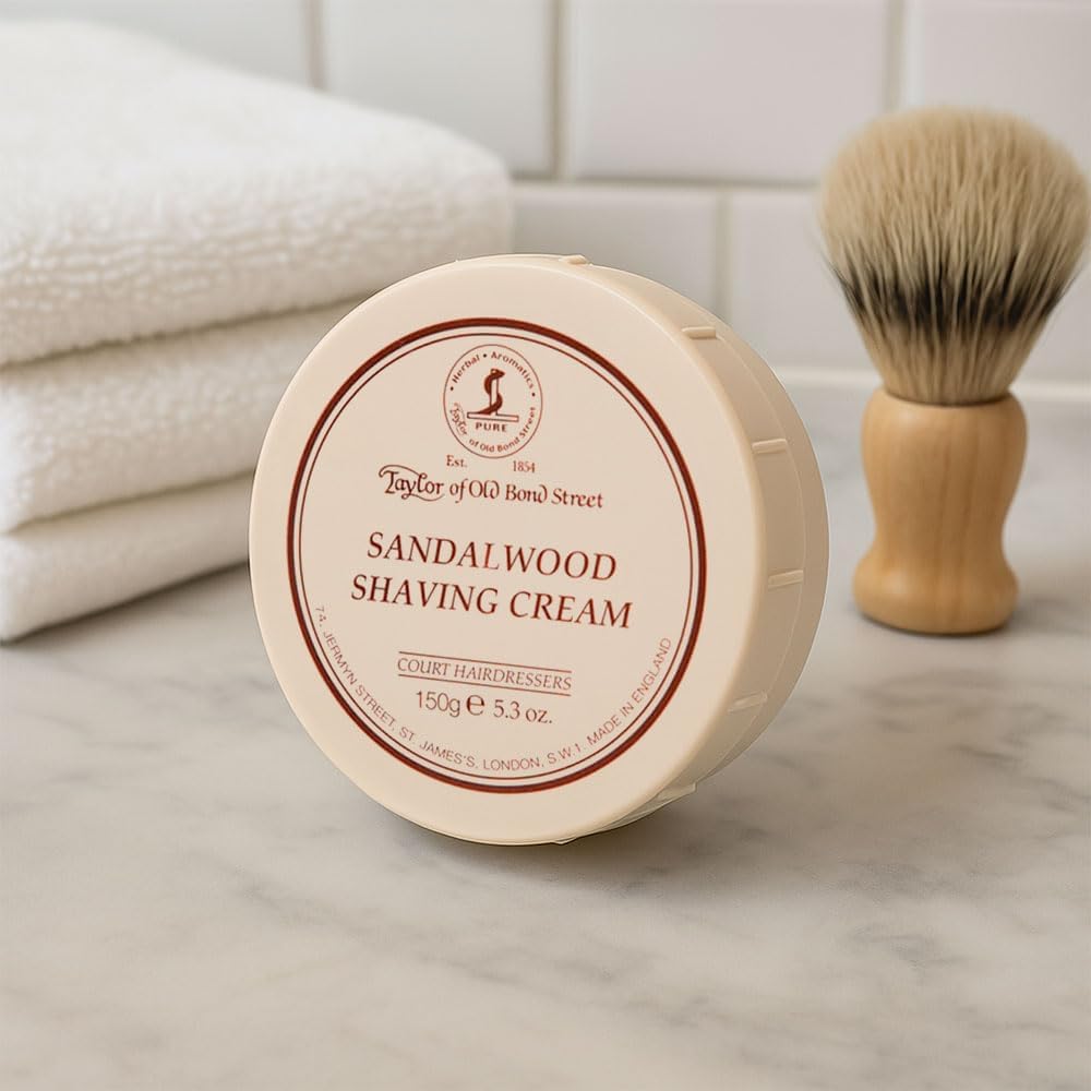 Why the Taylor of Old Bond Street Sandalwood Shaving Cream Bowl feels like a small‑scale luxury ritual