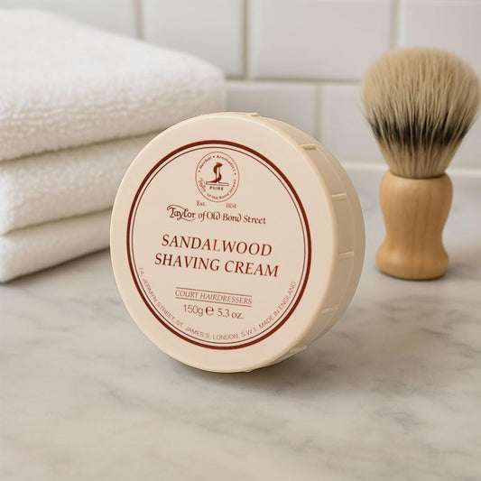 Why the Taylor of Old Bond Street Sandalwood Shaving Cream Bowl feels like a small‑scale luxury ritual
