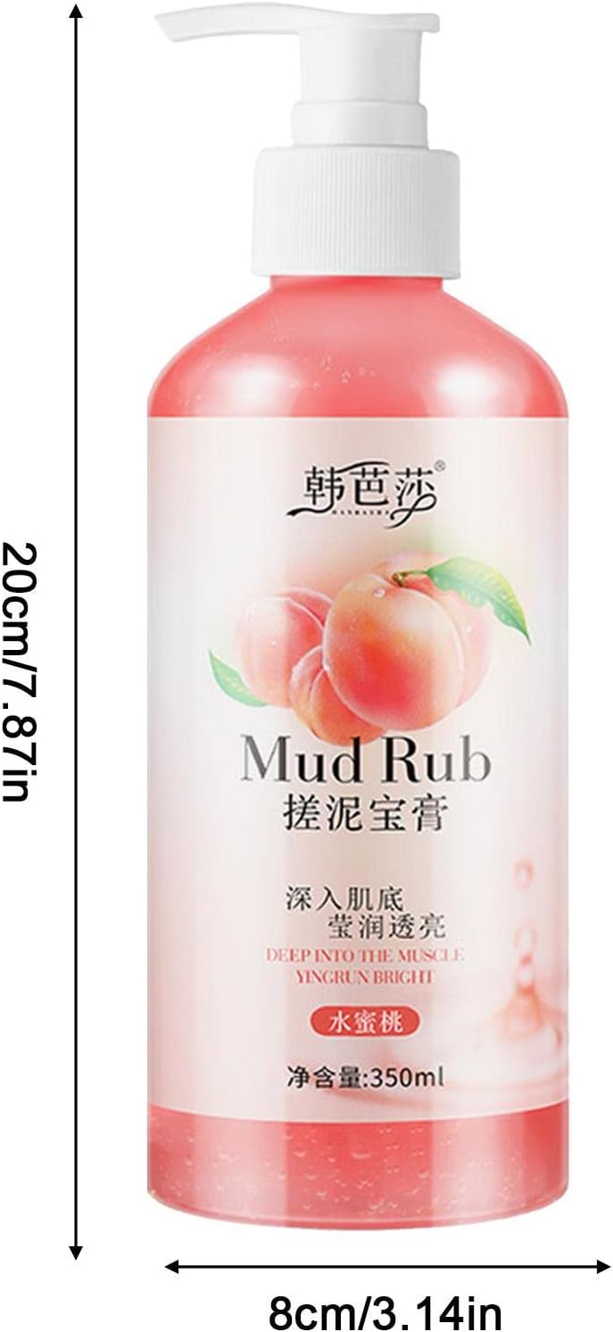 Ginbi Mud Rub For Skin | Mud Rubbing Artifact Gel | Rubbing Mud For Skin | Ginbi Mud Scrub | Mud Scrub Cream Exfóliating | 2023 Best Mud Rubbing Artifact | Brightening Mud Rub Dead Skin Remover