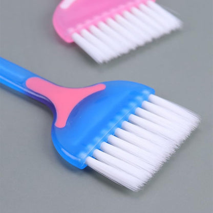 1PC Professional Natural Hair Brushes Fluffy Comb Barber Hair Dye Hair Brush Fashion Hairstyle Design Tools（Black）