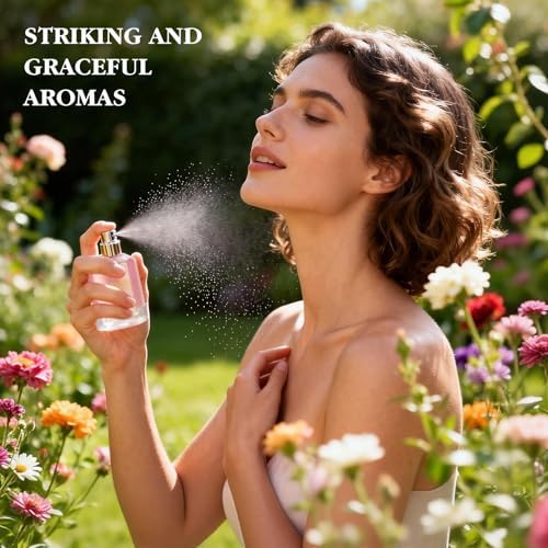 Women Perfume Gift Set,Travel Size Perfume Set with Prefume,Body Mist,Body Lotion &amp; Shower Gel,Portable Fragrance Gift Sets for Her,Skin Care Gift for Women,Mother's Day Valentine's Day Birthday Gifts