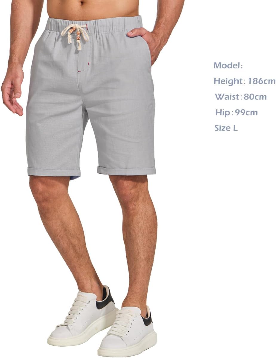 JustSun Men’s Summer Shorts: Easy‑going Comfort with a Pocketful of Style