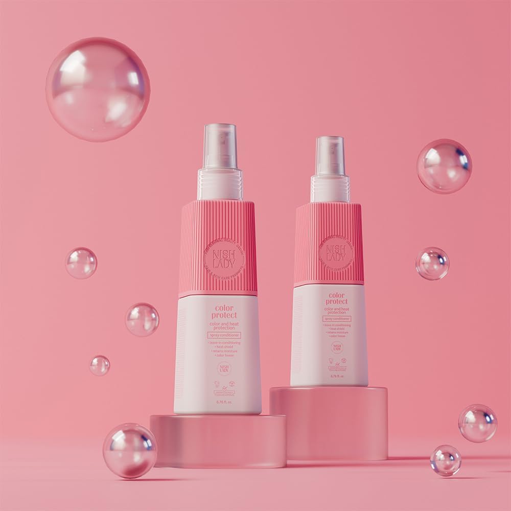 Color Protect Leave-in Spray Conditioner 200 ml – Lightweight Leave-in Spray for Color-Treated Hair – Hydrates, Protects &amp; Detangles