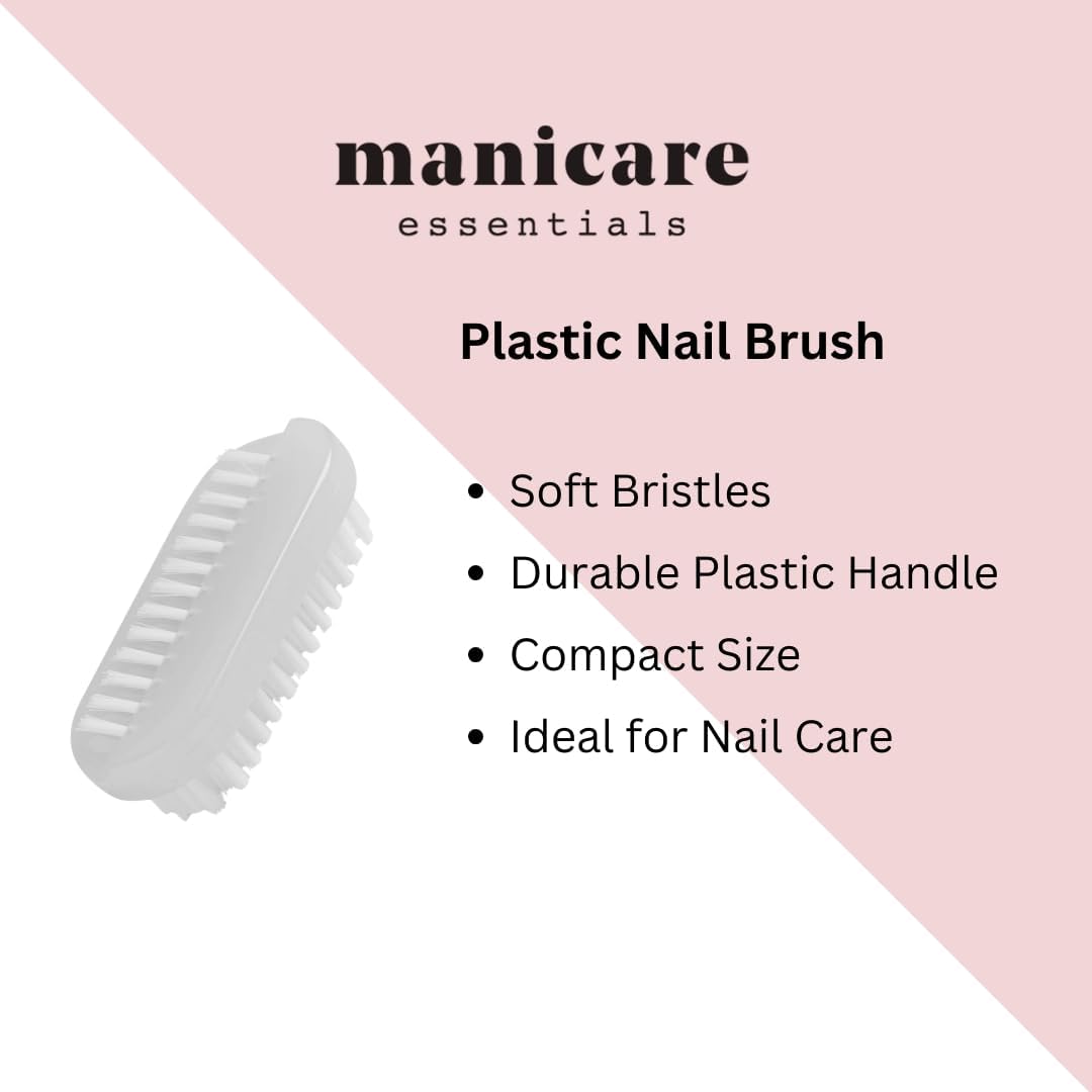 Keeping Nails Fresh with a Simple Plastic Brush