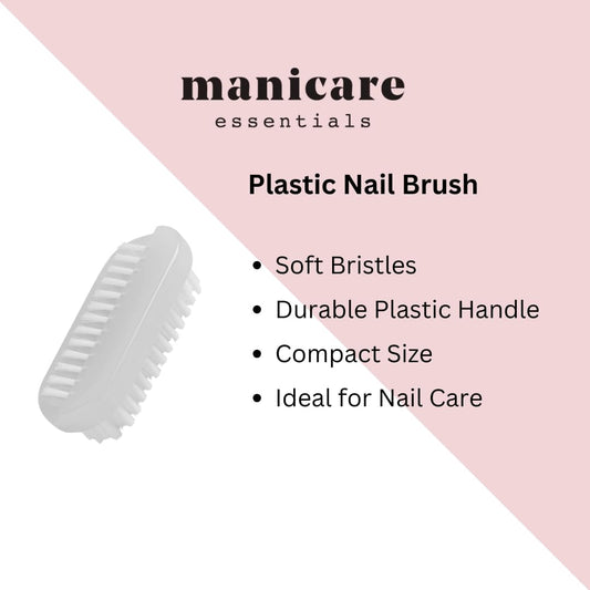 Keeping Nails Fresh with a Simple Plastic Brush