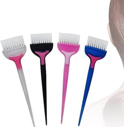 1PC Professional Natural Hair Brushes Fluffy Comb Barber Hair Dye Hair Brush Fashion Hairstyle Design Tools（Black）