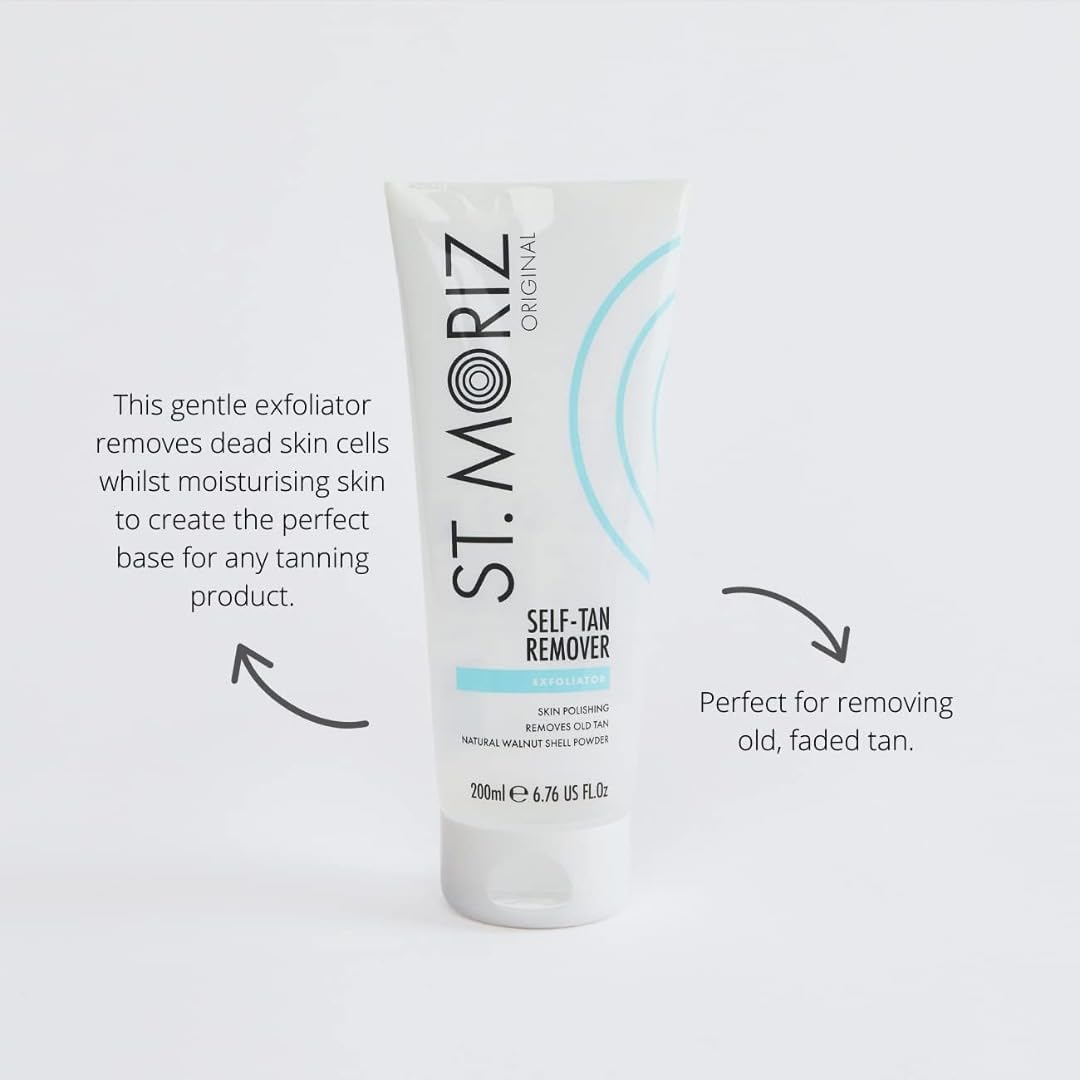 St Moriz FAKE AWAY Self Tan REMOVER 200ml In Shower Body Scrub to remove Self Tan