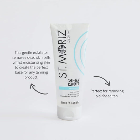 St Moriz FAKE AWAY Self Tan REMOVER 200ml In Shower Body Scrub to remove Self Tan