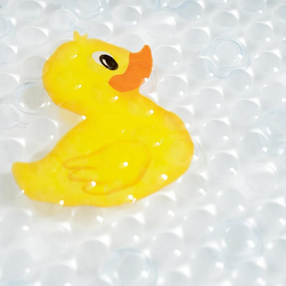 AQUALONA® Premium Child Friendly Ducks Bath Mat - PVC - Comfort Purpose - Shower and Bath. BPA, Latex and Phthalate Free (Ducks)