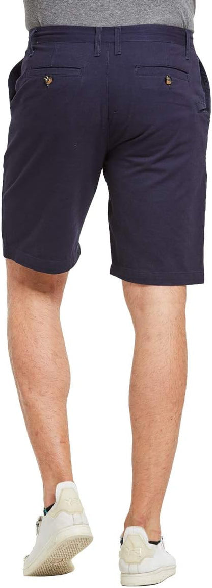 JustSun Men’s Casual Chino Shorts – the easy‑going summer staple