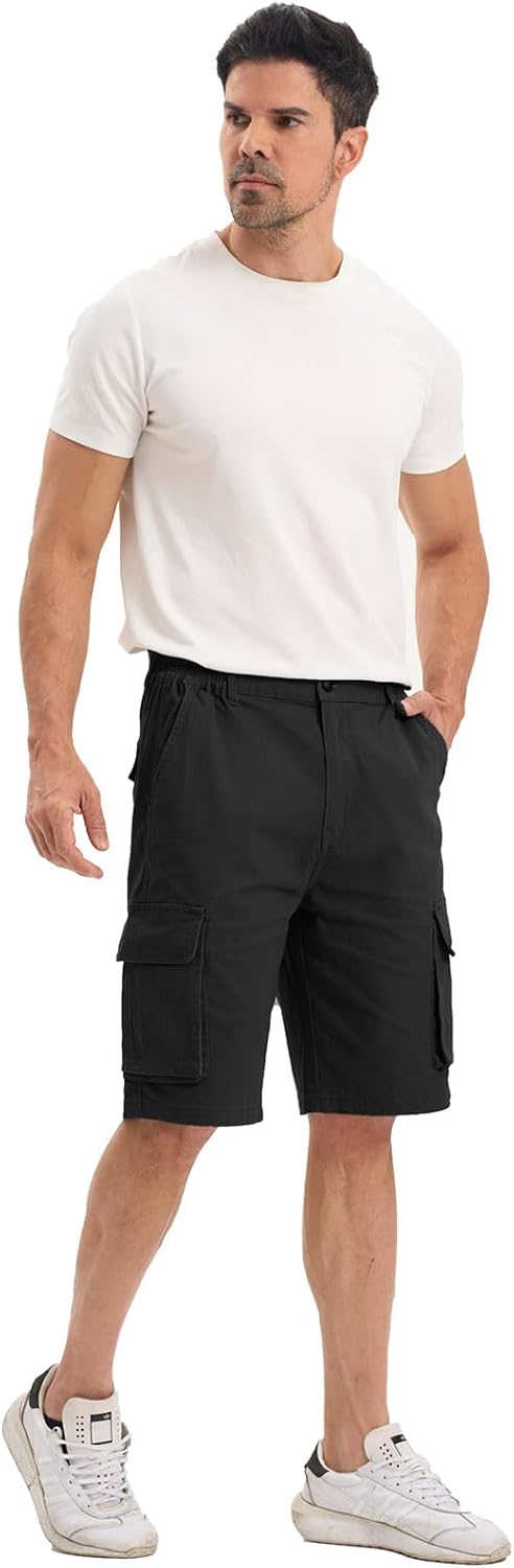 JustSun Men’s Cargo Shorts – Summer Ready, Pocket‑Heavy Comfort