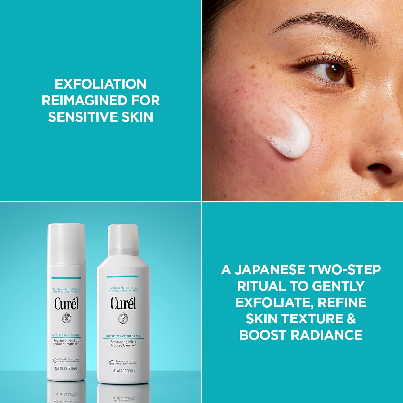 Curél Regenerative Micro Mousse Treatment 113ml