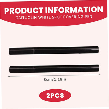 2Pcs Vitiligo Makeup Cover Waterproof, Long Lasting Vitiligo Cream, Sweat-Proof Portable Body Concealer for Women, Men, SKIN CONCEALER