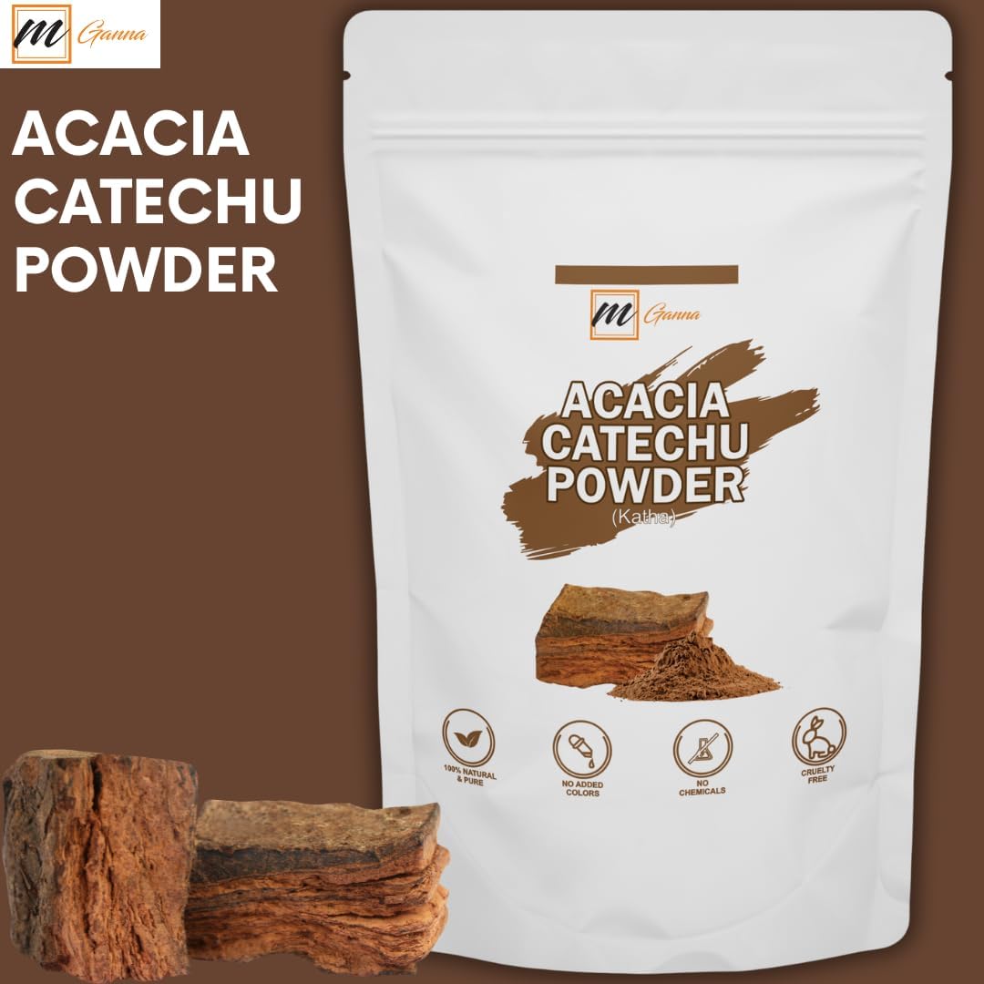 Acacia Catechu | Katha Powder for Hair Color &amp; Conditioner 0.5 LBS / 227 GMS