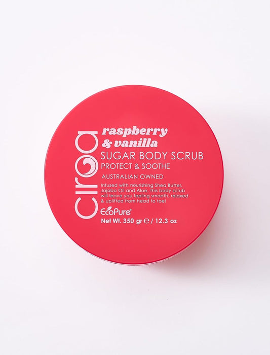 Raspberry &amp; Vanilla Body Scrub 350g