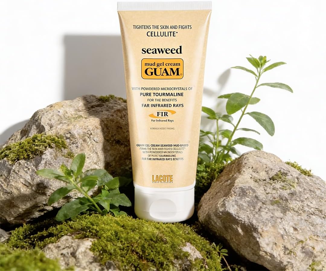 Guam Cream Gel ai Mud D'Alga Guam FIR Rays Infrared Far away 200 ml