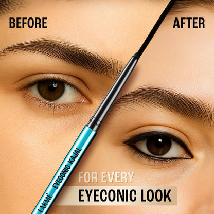 LAKMÉ Eyeconic Kajal - Twin Pack - 0.35g + 0.35g - Black