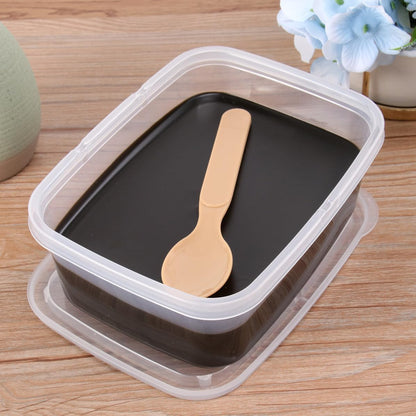 Operitacx 1 Box Black Herbal Moxibustion Mud Therapy for Health Keeping, Easy to Apply Plastic Body Mud Suitable for Male and Female, for Damp Clearing and Skin Care